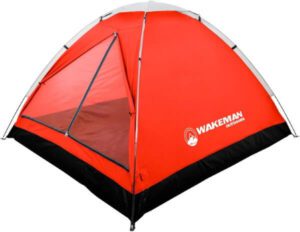 2 Person Camping Tent with Rain Fly and Carrying Bag Water Resistant Outdoor Tent for Backpacking