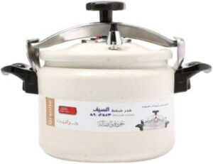 AL SAIF Aluminum Granite Pressure Cooker Size 7 Liter K98007-PW - افضل طناجر الضغط