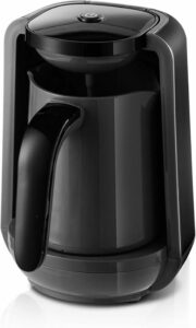 ALSAIF 0.25Liter 480W Electric Turkish Coffee Maker E03423 Black