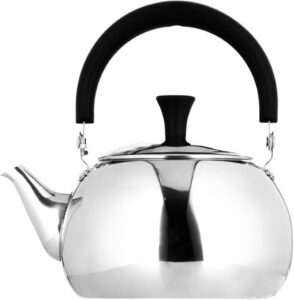 ALSAIF Tila Stainless Steel Teapot with Stainless Steel Infuser 1 Liter