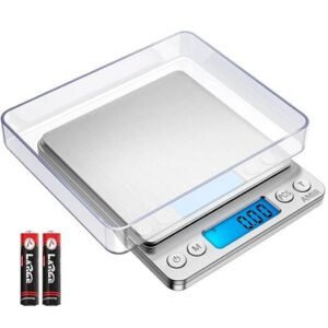 AMIR Upgraded Digital Kitchen Scale 500g 0.01g - افضل نوع ميزان مطبخ