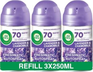 Air Wick Air Freshener Freshmatic Refill - Lavender 250ml 2&1 FREE - افضل انواع معطر الجو