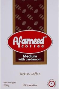 Al Ameed Cofee Al-Ameed Turkish Medium with Cardamom 250g