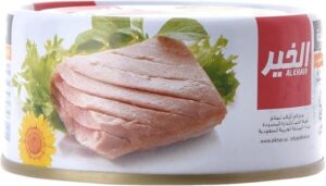 Al Khair Light Meat Tuna In Sunflower Oil 185G