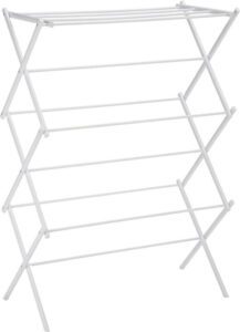 Amazon Basics Foldable Laundry Rack for Air Drying Clothing 105.9 x 74.9 x 36.8 centimeters - افضل نوع منشر غسيل