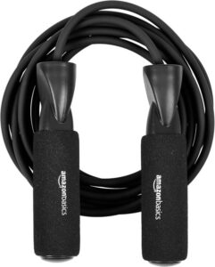 Amazon Basics Standard Jump Rope Black