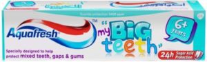 Aquafresh My Big Teeth Toothpaste 50Ml - افضل معجون اسنان اطفال