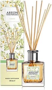 Areon Home Perfume Reed Diffuser 150 Ml 10 Rattan Reeds - Jasmine