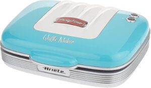 Ariete Party Time Waffle Maker ART1973BL - افضل جهاز صنع الوافل