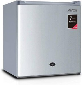 Arrow RO1-69LS Mini Refrigerator 1.6 Feet Silver