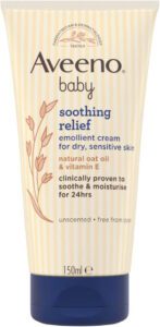 Aveeno Baby Soothing Relief Emollient Cream 150ml - افضل كريم للاطفال