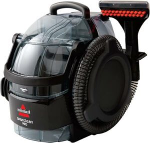 BISSELL SpotClean Pro 1558E Professional Carpet Cleaner - أفضل مكنسة كهربائية تكنس وتغسل