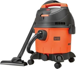 BLACK DECKER 1400W 15 Liter Wet and Dry Tank Drum Vacuum Cleaner WDBD15-B5