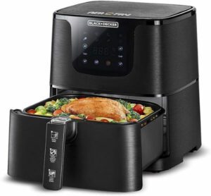 BLACK+DECKER 1700W XL Digital Air Fryer AF700-B5