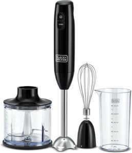 BLACK+DECKER 600W 600ml Hand Blender 2 Speed HB600-B5