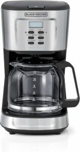 BLACK+DECKER Coffee Machine 900W 12 Cup 1.5L DCM85-B5 - افضل الة قهوة مقطرة