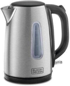 BLACK+DECKER Cordless Kettle 1.7L Stainless Steel JC450-B5