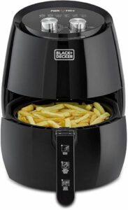 BLACK+DECKER Manual Air Fryer 1500W 4.5L Capacity AF350-B5