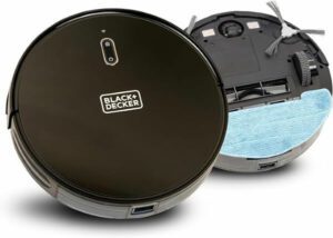 BLACK+DECKER Robotic Vacuum Cleaner and Mop Alexa Enabled 2150 Pa Strong Suction Power - أفضل مكنسة وممسحة روبوت