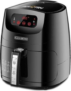 BLACK+DECKER XL Digital Air Fryer 6L 1500W Capacity AF600-B5