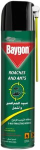 Baygon Cockroach & Ant Killer Spray with Dual Nozzle 400ml