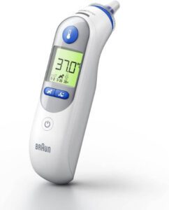 Braun IRT 6525 Healthcare ThermoScan 7 Ear thermometer with Age Precision - افضل نوع ميزان حرارة للاطفال