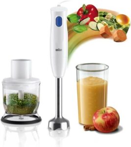 Braun Multi Quick 1 Hand Blender 450W MQ10.201MWH White