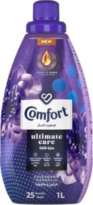 COMFORT Concentrated Fabric Softener Lavender & Magnolia for long lasting fragrance 1L