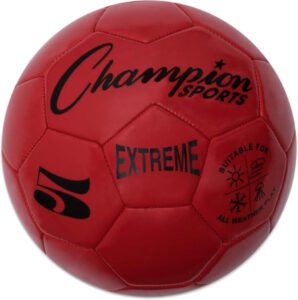 Champion Sports Extreme Series Composite Soccer Ball Sizes 3, 4, 5 in Multiple Colors - افضل كرات القدم