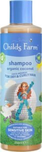 Childs Farm Kids Coco-Nourish Shampoo 250ml Organic Coconut Dry Curly & Coily Hair - افضل نوع شامبو للاطفال للشعر الجاف