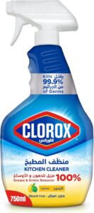 Clorox Kitchen Cleaner Spray Lemon Fragrance 750ml - افضل منظفات المطبخ