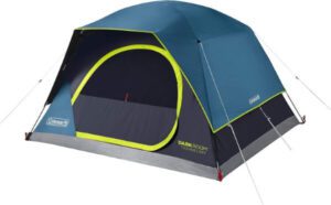 Coleman Camping Tent Dark Room Skydome Tent