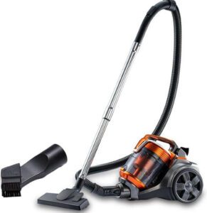 Corded Canister Vacuum Cleaner 26KPa Suction Power Multi-Cyclonic Lightweight