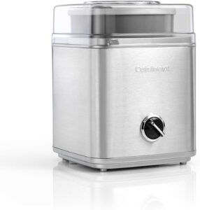 Cuisinart Style Collection Deluxe Ice Cream Maker Silver - افضل ماكينة صنع الايس كريم