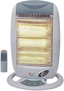 DLC Electric Heater 1200W with Remote Control DLC-5828