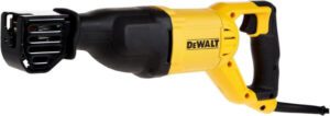 Dewalt 1100W 0-2400Spm Reciprocating Saw Yellow-Black Dwe305Pk-B53 - افضل منشار كهربائي