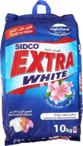 Extra White Detergent Powder Flower High Foam 10Kg