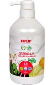 FARLIN Eco-Friendly Liquid Cleanser 2.0 for Baby Bottles 700ml - أفضل غسول رضاعات