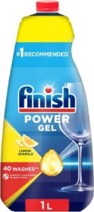 Finish Lemon Sparkle All In One Max Dishwasher Concentrated Gel 1L