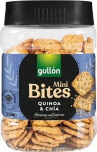 GULLON CRACKERS QIUNOA & CHIA 250G - افضل البساكيت