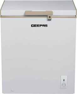 Geepas 145 Liter Chest Freezer with Adjustable Thermostat GCF1709WSH - احسن انواع المجمدات