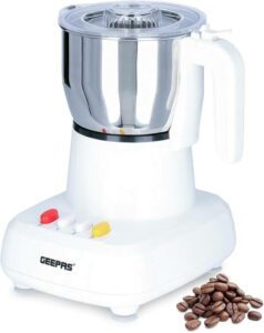 Geepas Coffee Grinder 600W White ‎GCG286