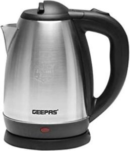 Geepas Kettle 1500W Silver GK5454N