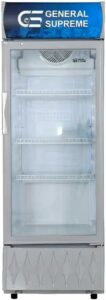 General Supreme Single Door Showcase Refrigerator White 195L