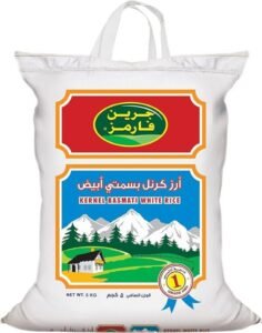 Green Farms Kernel Basmati White Rice 5Kg - افضل ارز بسمتي في السعودية