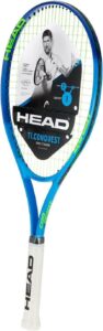 HEAD Ti. Conquest Tennis Racket Pre-Strung Head Light Balance 27 Inch Racquet - افضل مضارب التنس