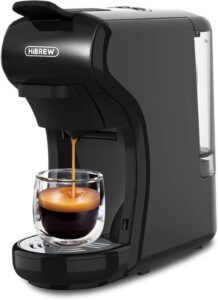 HiBREW 4 in-1 Coffee Maker Black 19 Bar