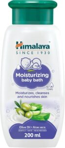 Himalaya Moisturizing Baby Bath No Sulphate & Paraben Gentle Formula For No-Tears Baby Bath 200Ml