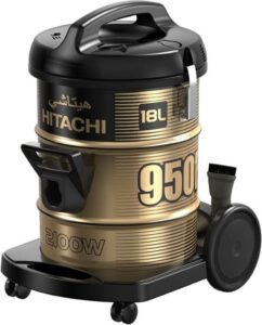 Hitachi Vacuum Cleaner 2100W Drum Type 18Ltr - افضل مكنسة كهربائية هيتاشي