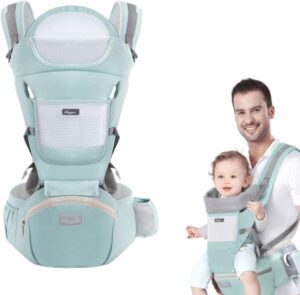 Huifen Baby Carrier Newborn to Toddler Multi-Functional 9 in 1 Baby Carrier - افضل حمالة اطفال